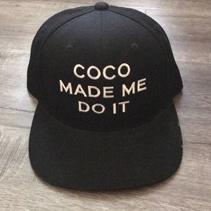“COCO MADE ME DO IT” SnapBack
